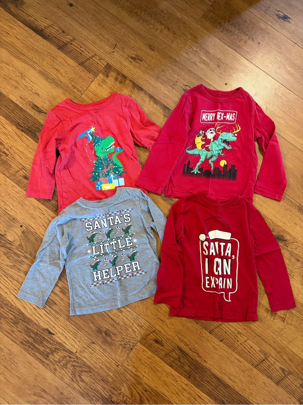 Kids Holiday Long-Sleeve Tee Bundles
